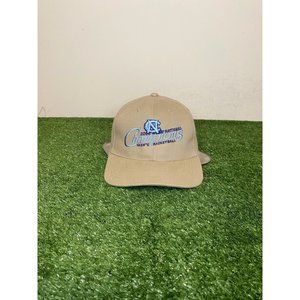 Vintage North Carolina Tar heels 05 NCAA Basketball Champions strapback hat FLAW